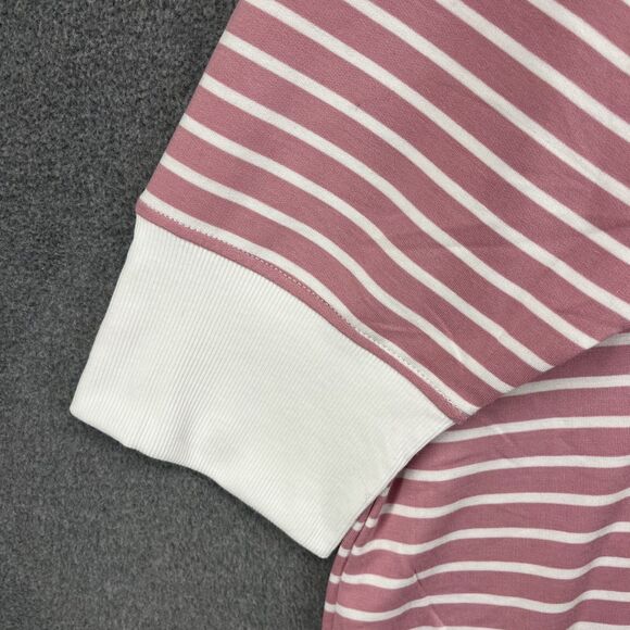 Jane & Delancey Top‎ Womens Plus 3X Pink White Striped Tunic - Picture 4 of 15